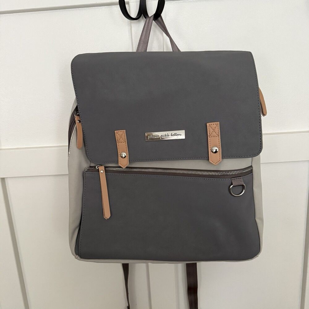 Petunia Pickle Bottom Meta Backpack Gray